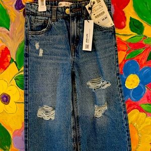 Zara’s Wide.Leg Jeans.